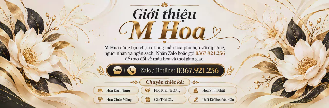 Ảnh bìa Shop hoa tươi Xã Lưu Nghiệp Anh Vĩnh Long - Cùng bạn gửi lời cảm ơn